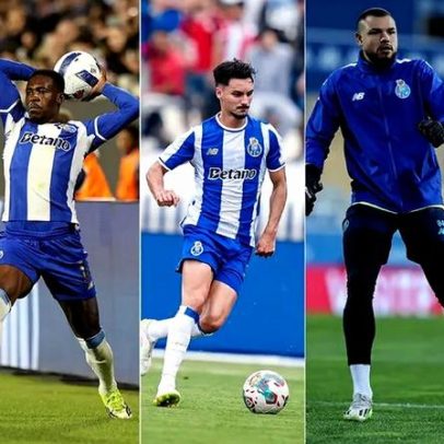 Cinco casos exigem atenção da SAD do FC Porto