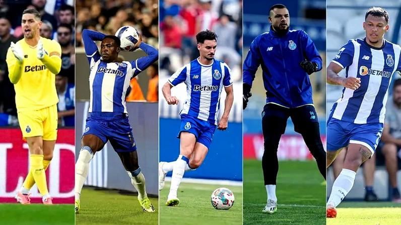 Cinco casos exigem atenção da SAD do FC Porto