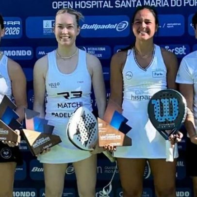 Clarinha Santos e Margarida Fernandes conquistam títulos internacionais no padel