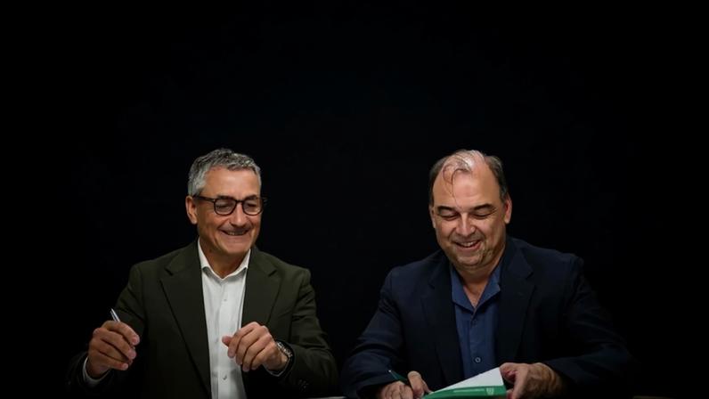 Duarte Luciano e Paulo Gomes selaram acordo