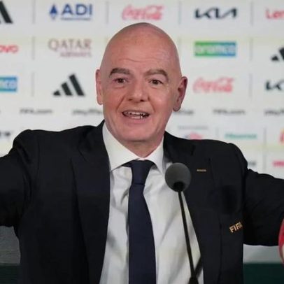 Infantino provoca Itália com piada sobre 64 equipas
