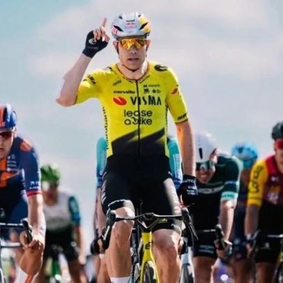 Wout van Aert vence ao sprint a quinta etapa do Tour Auvergne-Rhône-Alpes