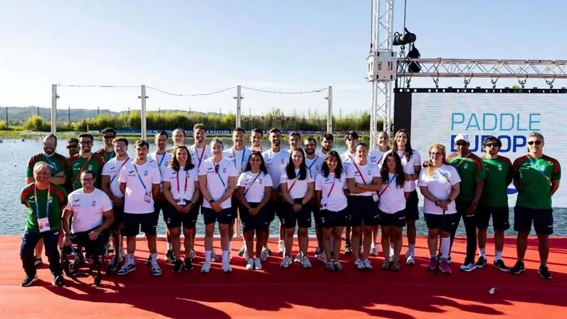 Equipa portuguesa em Montemor-o-Velho