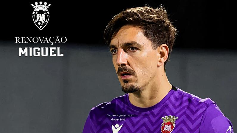 Miguel Oliveira permanece no Penafiel até 2028