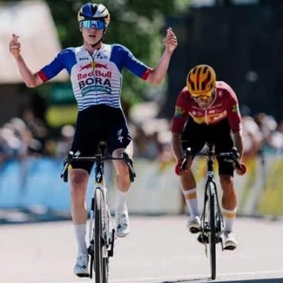 Red Bull mantém liderança após vencer etapa no Tour Auvergne-Rhône-Alpes