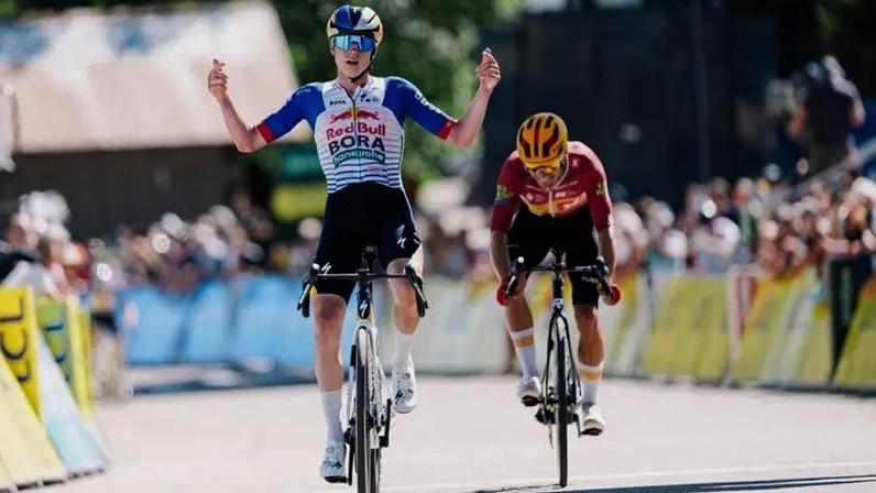 Red Bull mantém liderança após vencer etapa no Tour Auvergne-Rhône-Alpes