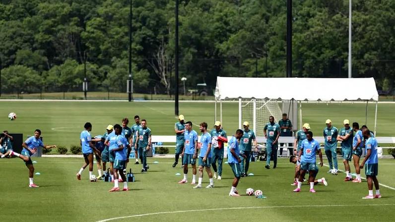 Seleção brasileira prepara a estreia no Mundial'2026