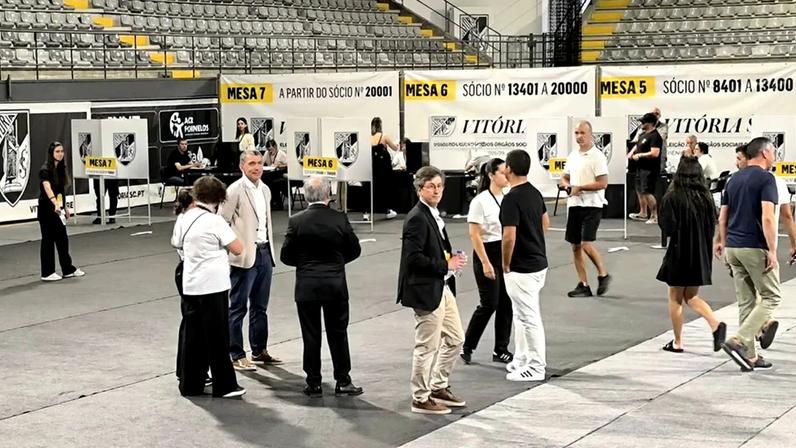 António Miguel Cardoso vota: dia importante para o V. Guimarães