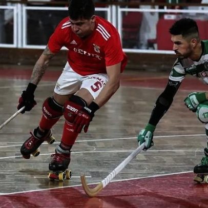 Final do hóquei em patins entre Benfica e Sporting com transmissão às 15h