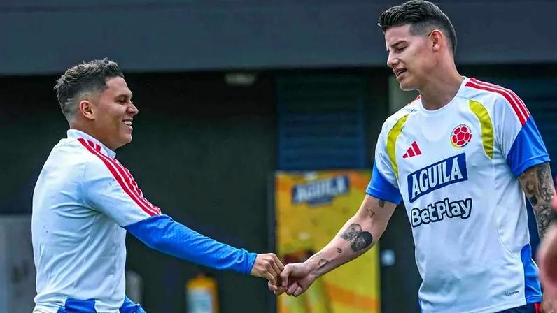 Quintero reconhece importância de James Rodríguez para a seleção colombiana
