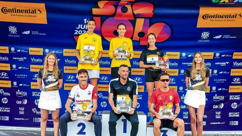 Susana Godinho Santos e Rui Pinto vencem a Continental Corrida de São João
