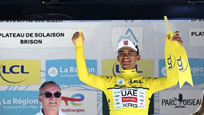 Isaac del Toro conquista o Tour Auvergne-Rhône-Alpes