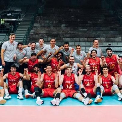 Portugal vence a Letónia na Liga Europeia de voleibol