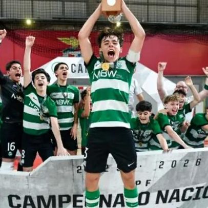 Sporting conquista o título nacional de iniciados