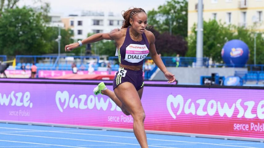 Fatoumata Diallo foi 5.ª nos Estados Unidos