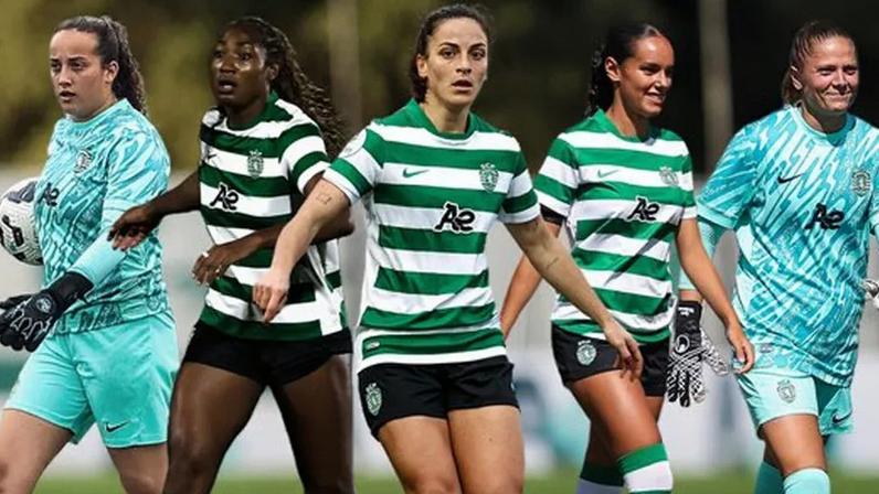 Catarina Potra, Brittany Raphino, Beatriz Fonseca, Rita Almeida e Anna Wellmann já não são jogadoras do Sporting