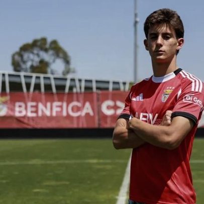 Tomás Pedrosa quer subir à equipa A do Benfica