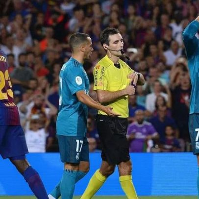 Árbitro recorda expulsão de Cristiano Ronaldo, lágrimas e críticas de Florentino