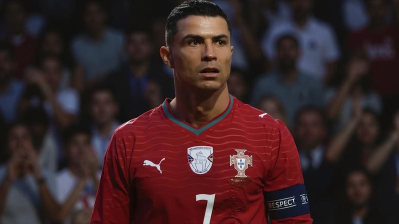 Cristiano Ronaldo incentiva a equipa antes de jogo com RD Congo