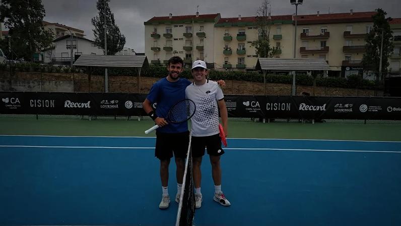João Dinis e Tiago Silva no Lourinhã Open