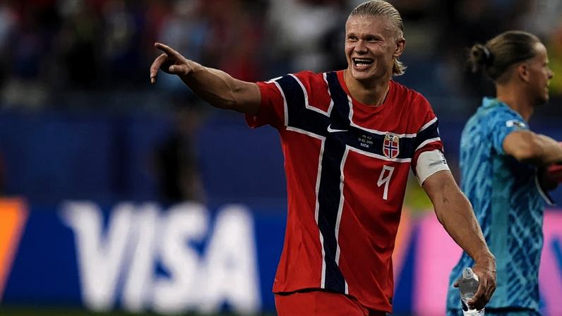 Haaland marca na goleada da Noruega ao Iraque e admite festa