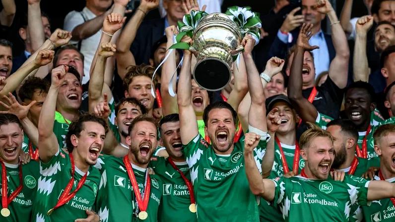 St. Gallen venceu a Taça da Suíça em 2025/26