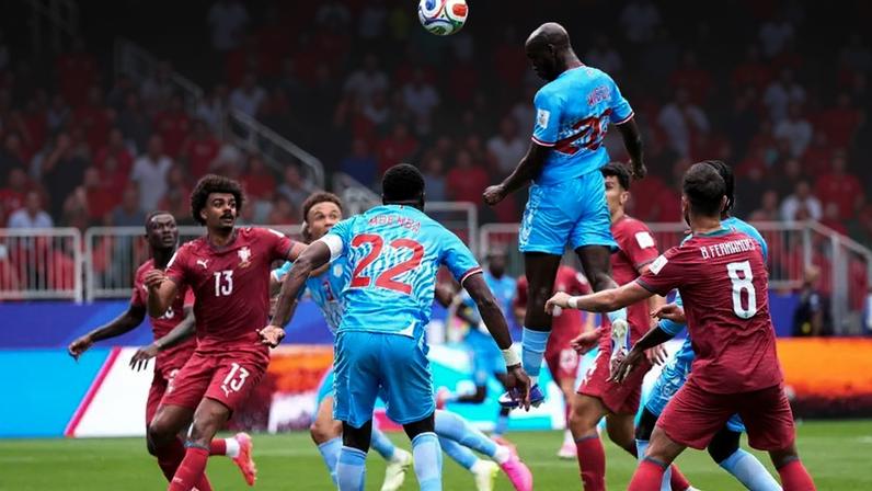 Wissa marcou o golo da RD Congo