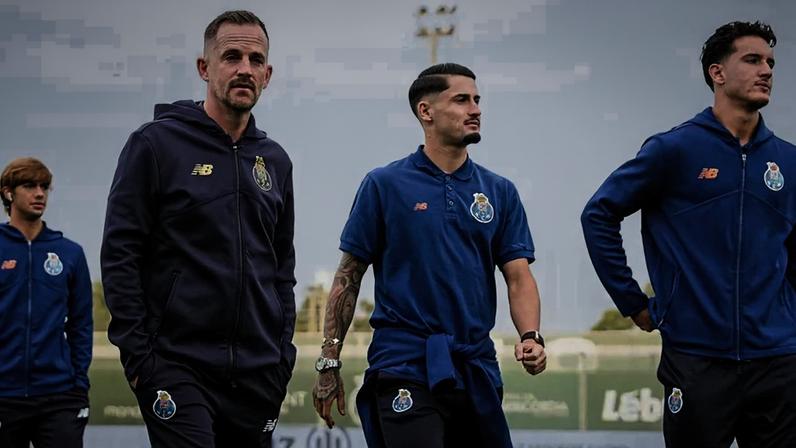 Callum Walsh sugere treinos para jogadores do FC Porto durante as férias