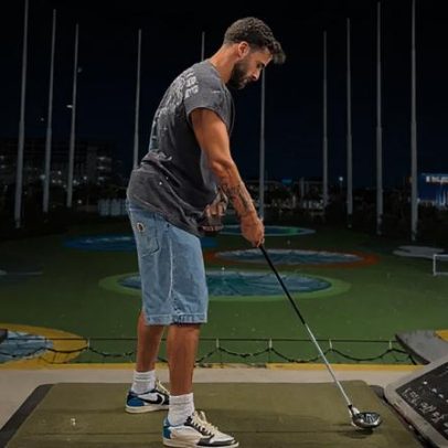 Rafa Silva faz estreia no golfe e partilha vídeo