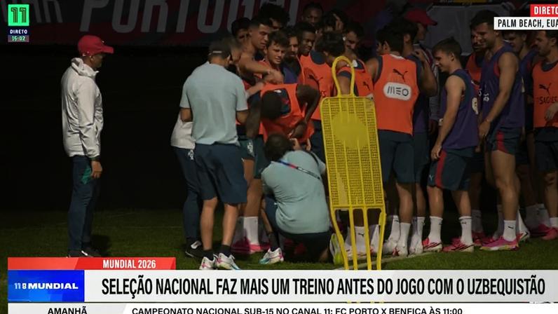 Missão Uzbequistão continua com nova ausência e mimo para Nuno Mendes