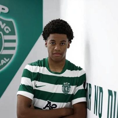 Mário William assina contrato profissional com o Sporting