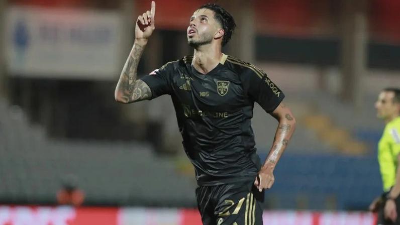 Kaique Rocha fez 7 jogos e 1 golo na primeira época nos gansos