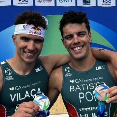 Portugal conquista dois pódios no Mundial de Triatlo com Vilaça 2º e Batista 3º
