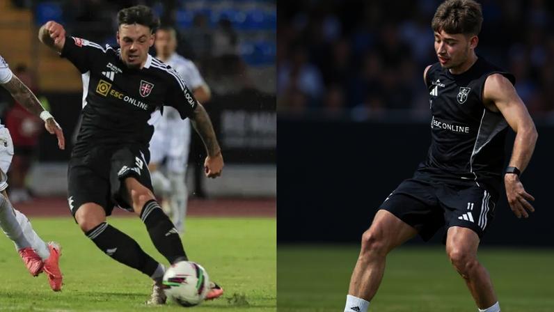 Max Svensson (esquerda) e Raúl Blanco (direita)