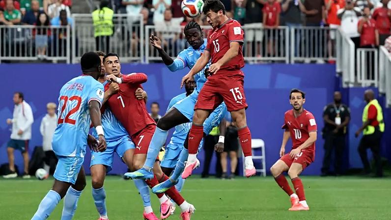 João Neves marcou à RD Congo no único remate luso à baliza