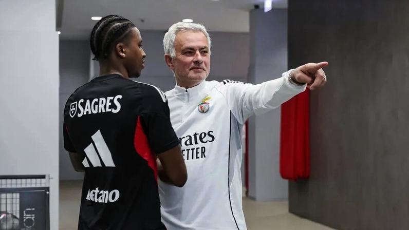 Lopes Cabral e José Mourinho