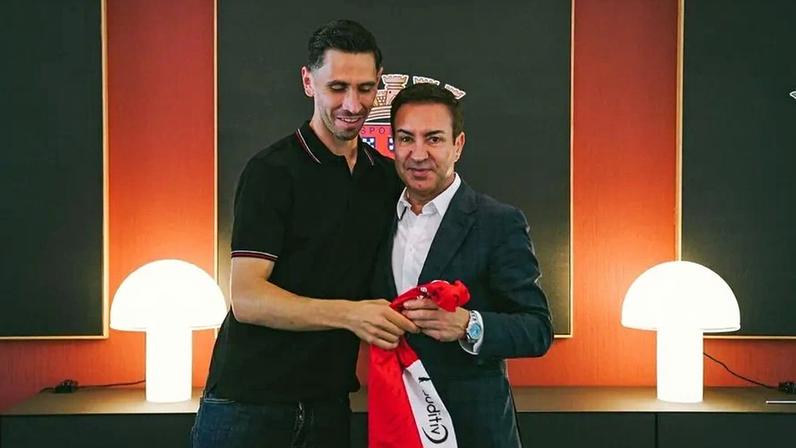 Paulo Oliveira com António Salvador