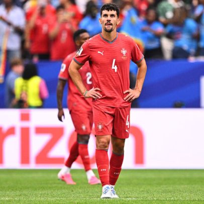 Tomás Araújo falha jogo frente ao Uzbequistão