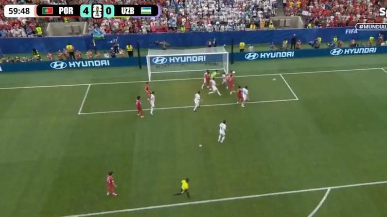 O 4-0 de Portugal frente ao Uzbequistão