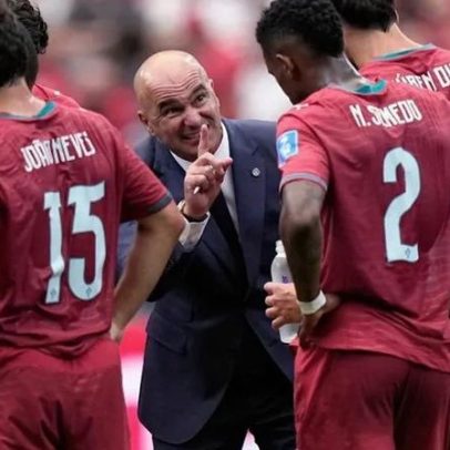 Roberto Martínez diz estar contente por merecerem este resultado