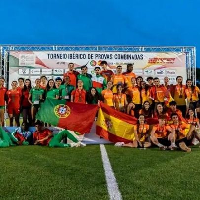 Seleção espanhola vence os escalões no Torneio Ibérico de provas combinadas