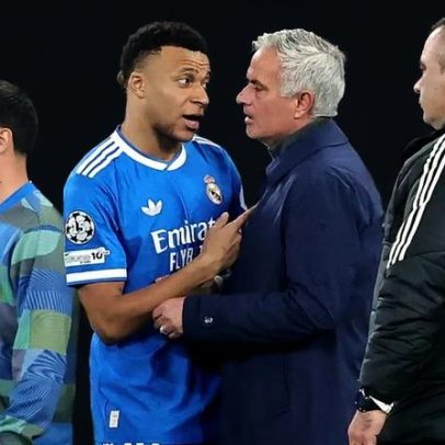 Mourinho elogia Mbappé e diz querer ajudá-lo a evoluir