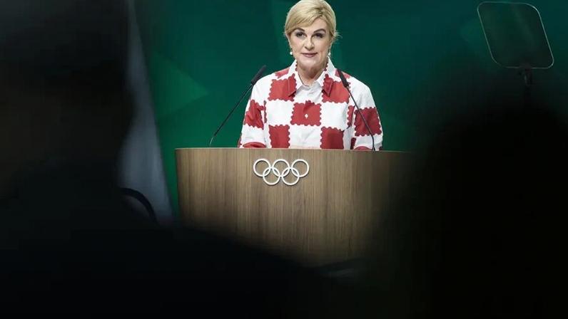 Kolinda Grabar-Kitarovic anuncia novo procedimento para escolha da sede dos Jogos Olímpicos