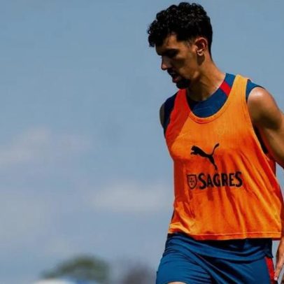 Tomás Araújo reintegrado no treino de recuperação após goleada de Portugal