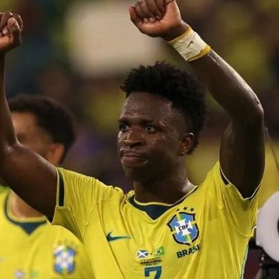 Vinícius Jr. admite ter ganho aposta a Ancelotti; espera presente