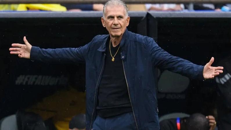 Carlos Queiroz criticou a arbitragem