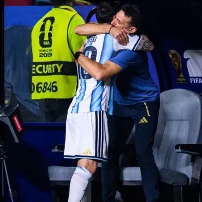 Scaloni confirma Messi no banco diante da Jordânia
