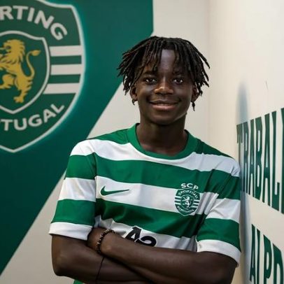 Fernando Gabriel assina contrato de formação com o Sporting