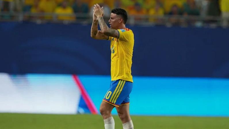 James Rodríguez e o empate com Portugal: jogo difícil contra uma equipa forte