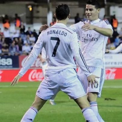 James Rodríguez e Cristiano Ronaldo: amizade que o mantinha sempre na casa dele